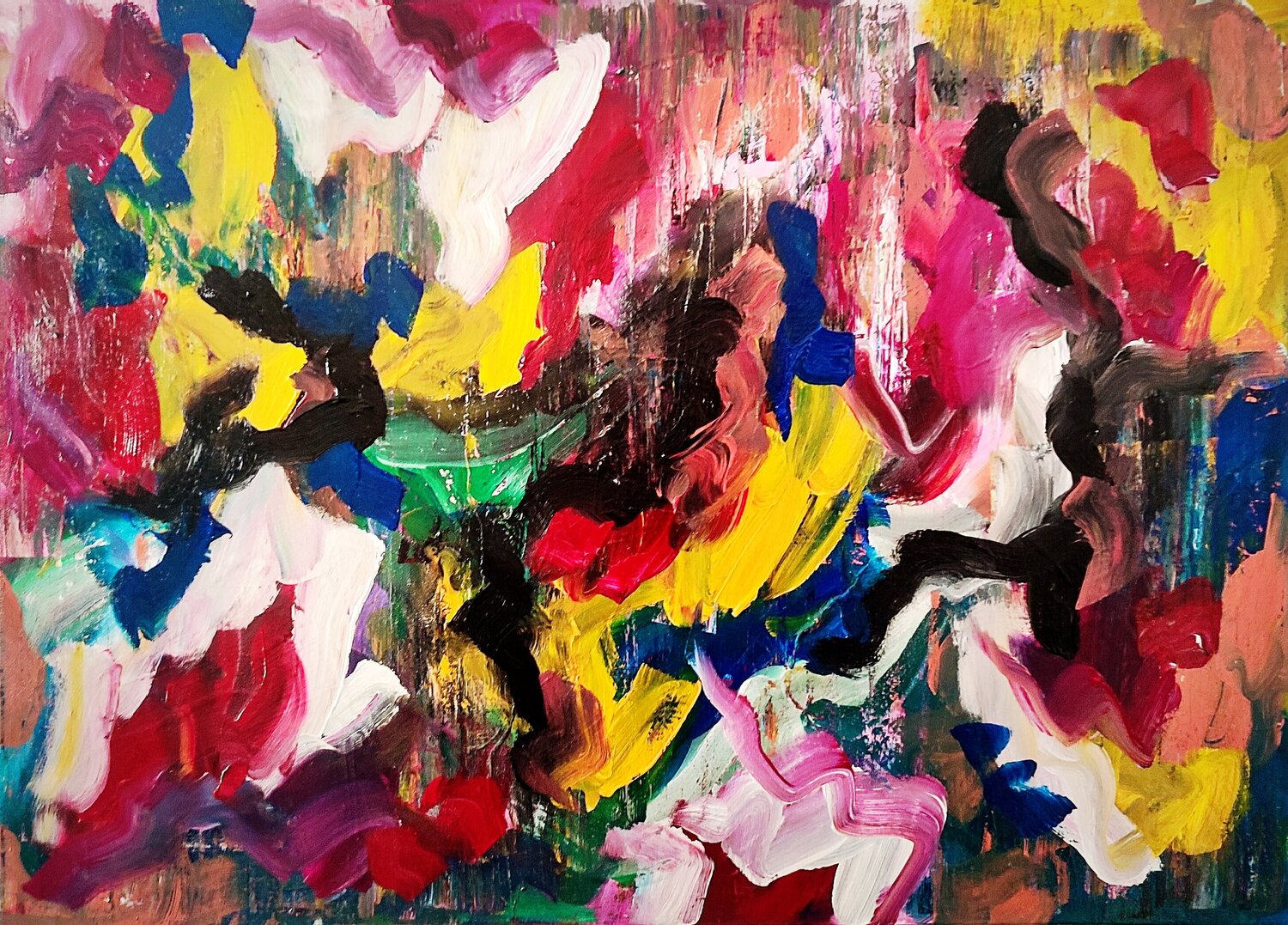 La Danza Daniel Olivar Original painting for sale