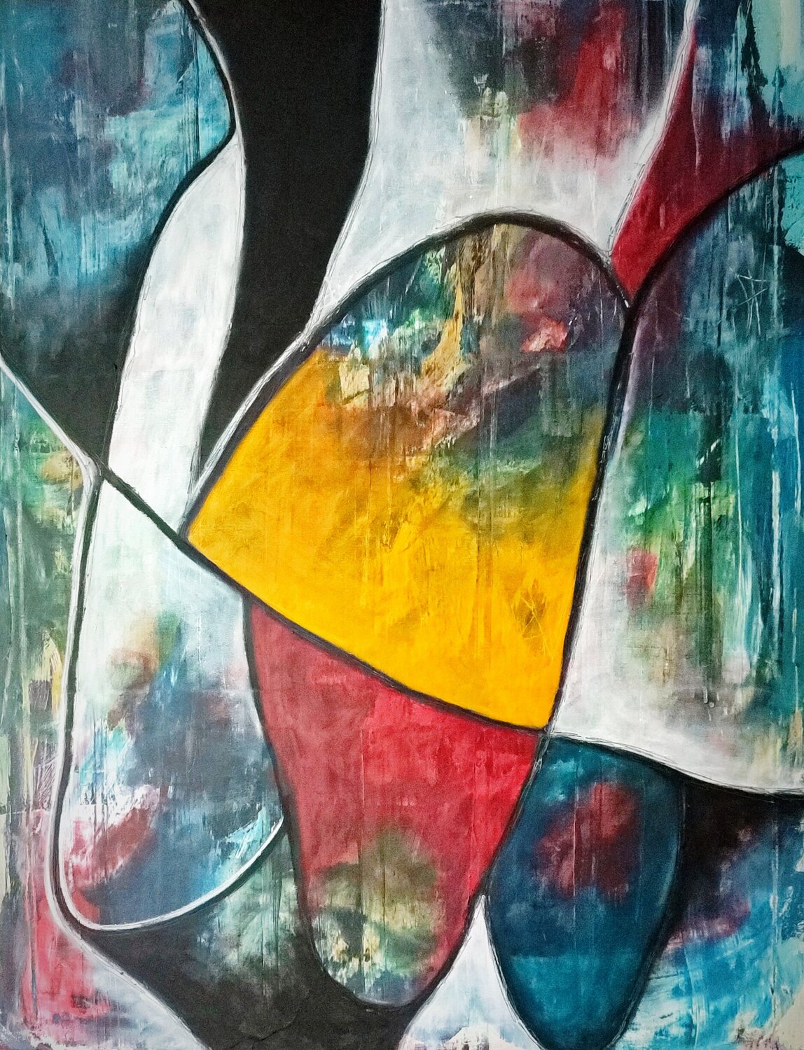 Demiurgo Daniel Olivar Original painting for sale