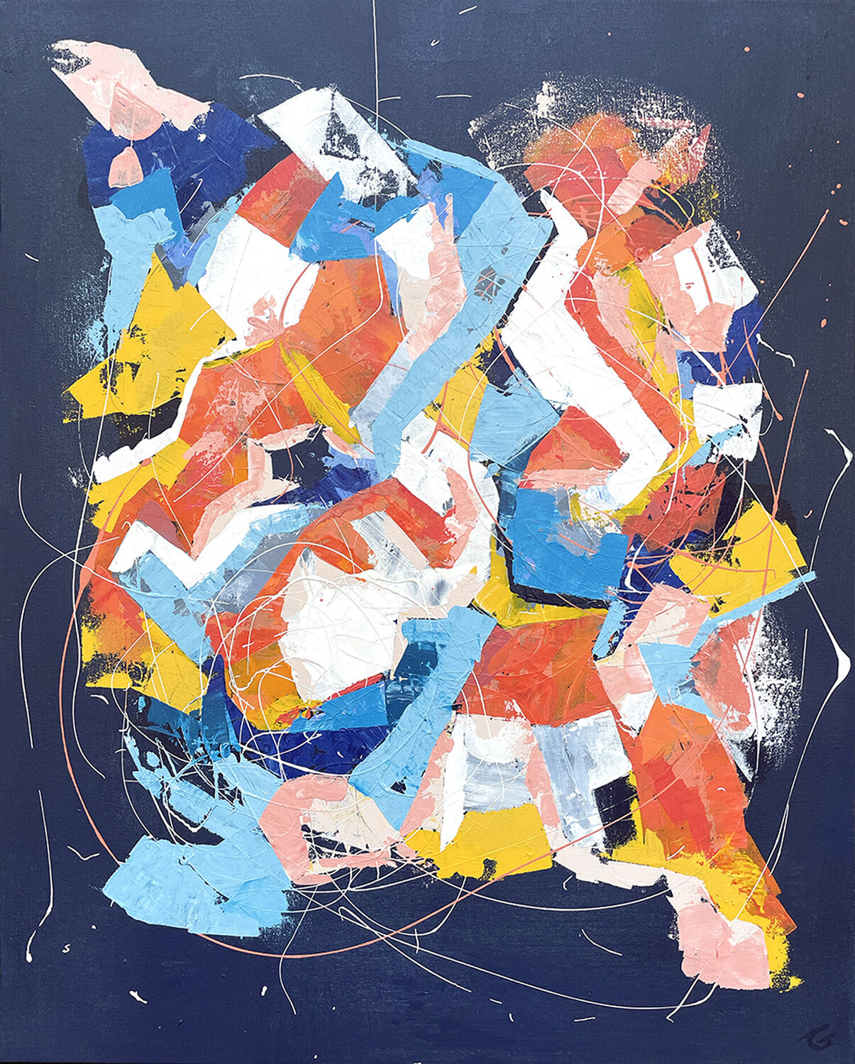 Phosphene View Screen Tony Gregg Original painting for sale