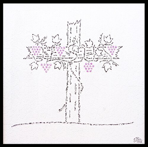 Frutos de la cruz by Sergio Patzer, Painting for Sale on Select
