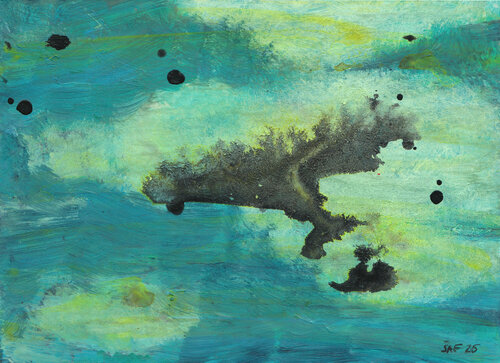 Flying by Markéta Šafáriková, Painting for Sale on Select