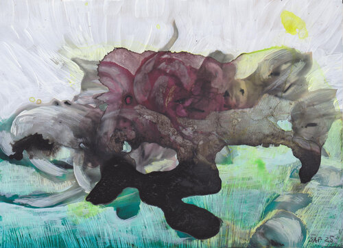 Wild Garden by Markéta Šafáriková, Painting for Sale on Select