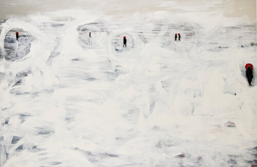 The Seashore  2 by Markéta Šafáriková, Painting for Sale on Select