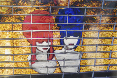 Twins by Markéta Šafáriková, Painting for Sale on Select