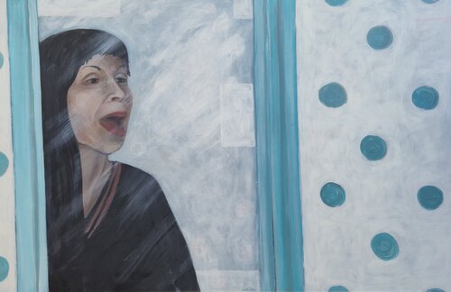 Mirror by Markéta Šafáriková, Painting for Sale on Select