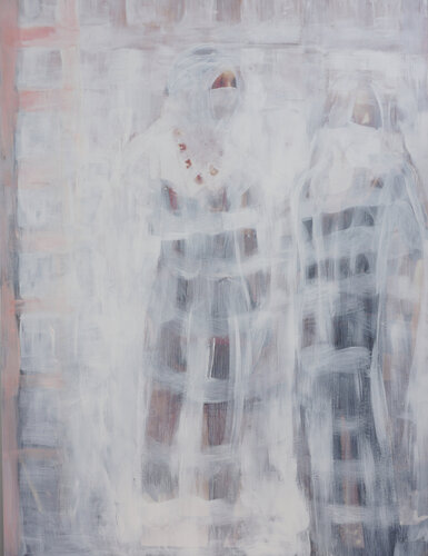 The Couple by Markéta Šafáriková, Painting for Sale on Select