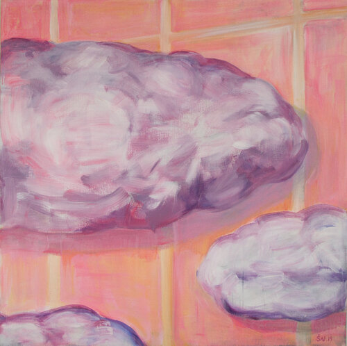 Unknown Visitors by Markéta Šafáriková, Painting for Sale on Select