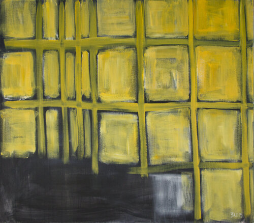 A Flood of Yellow von Markéta Šafáriková, Malerei kaufen auf Select