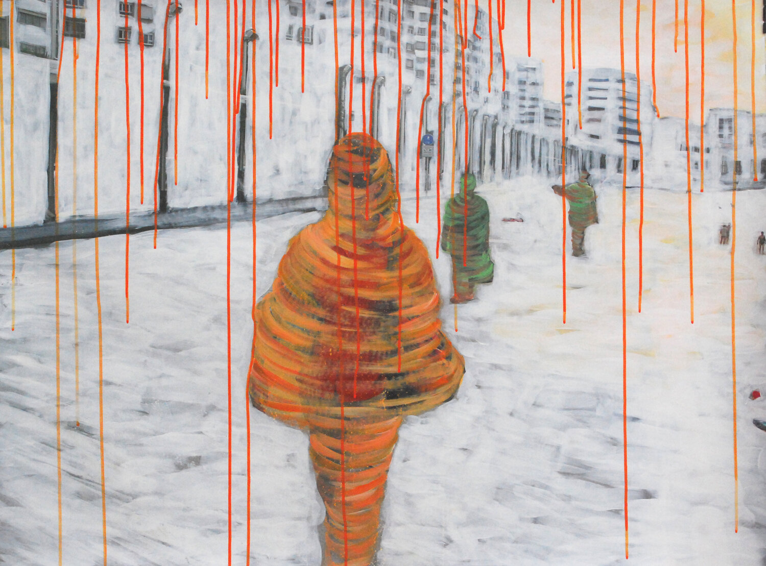 In The City Markéta Šafáriková Original painting for sale