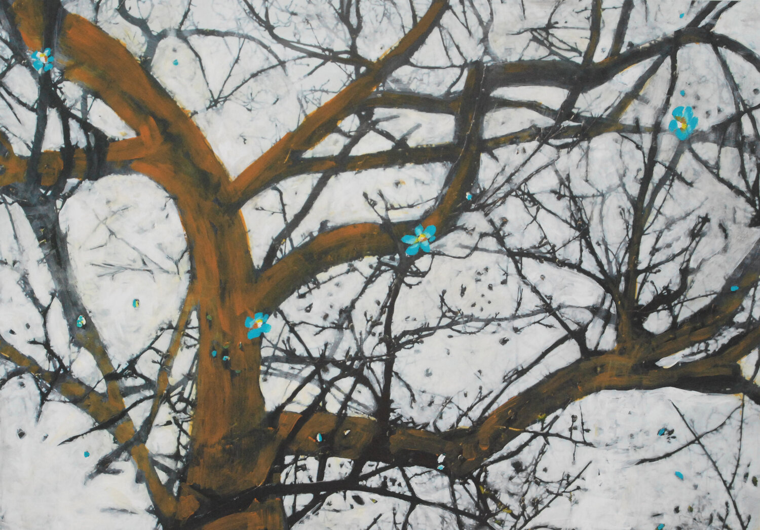 In The Garden Markéta Šafáriková Original painting for sale