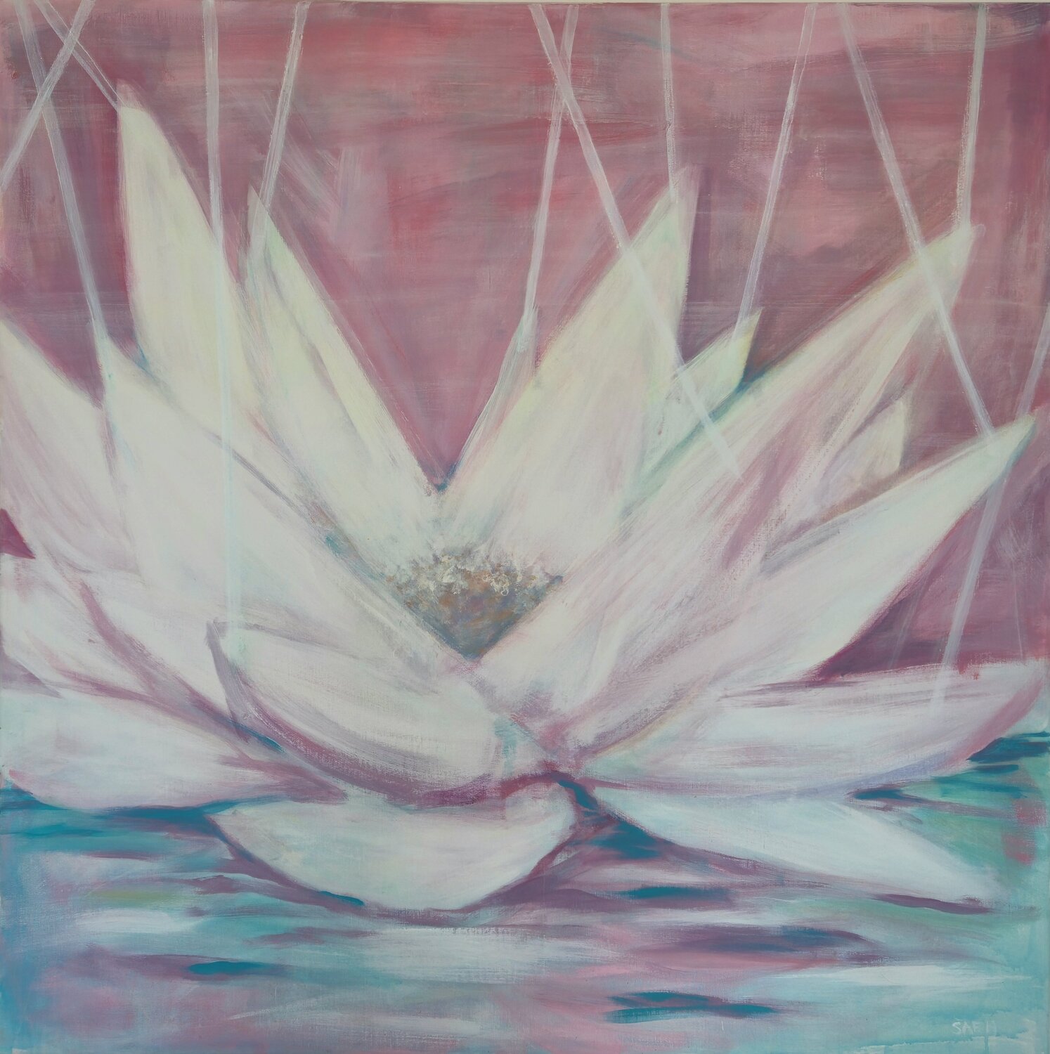 Contemplation Markéta Šafáriková Original painting for sale