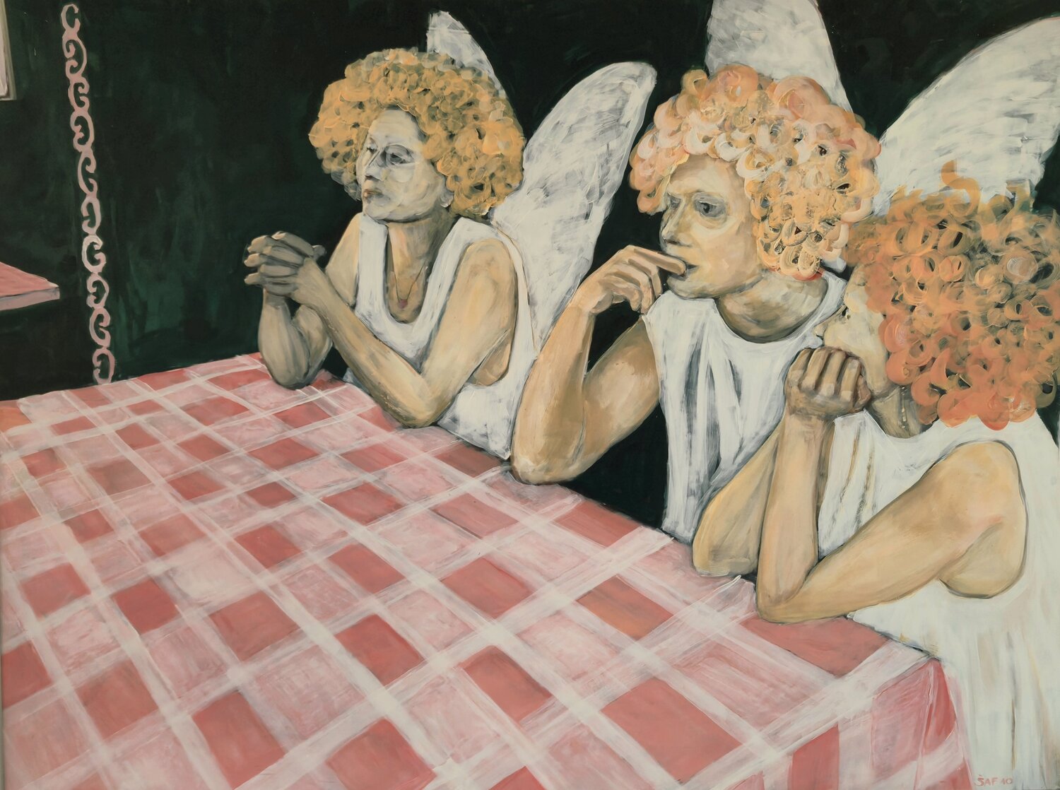 The Reunion Markéta Šafáriková Original painting for sale