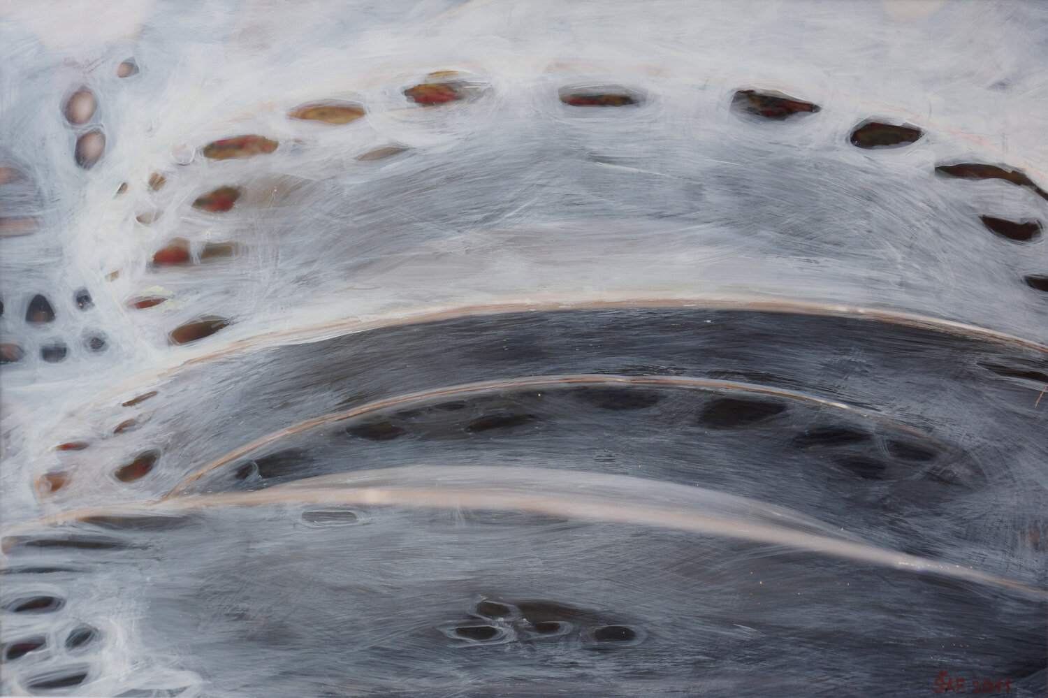 The Levitation I. Markéta Šafáriková Original painting for sale