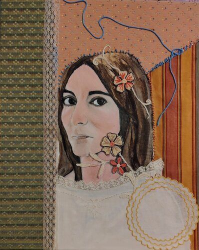Autoritratto by Chiara Silvano, Painting for Sale on Select