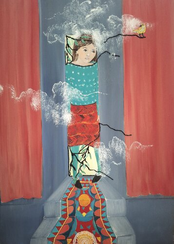 In between by Chiara Silvano, Painting for Sale on Select