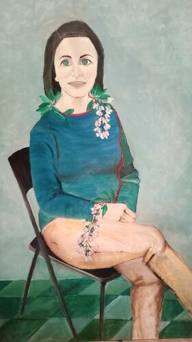 Acacia by Chiara Silvano, Painting for Sale on Select