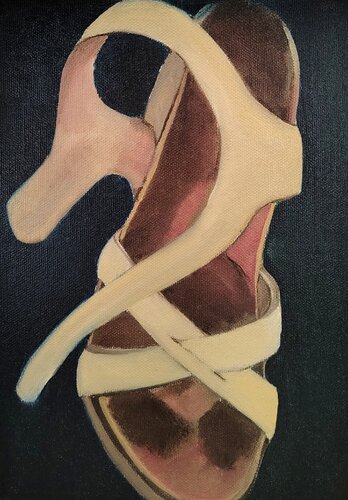 Sandalo by Chiara Silvano, Painting for Sale on Select
