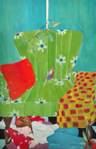 La speranza è l'ultima a morire by Chiara Silvano, Painting for Sale on Select