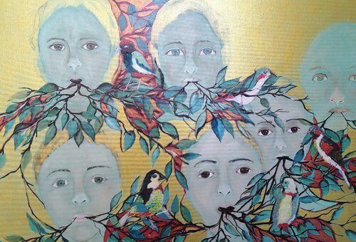 Alchimia by Chiara Silvano, Painting for Sale on Select