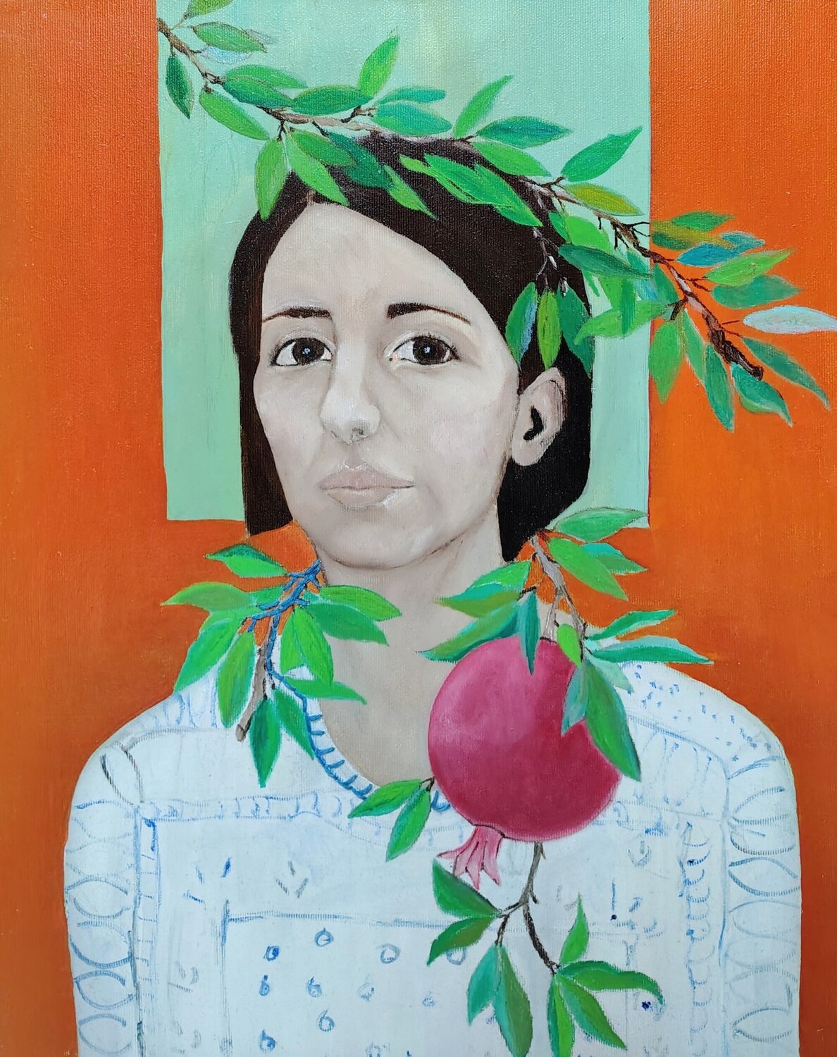 Melograno Chiara Silvano Original painting for sale