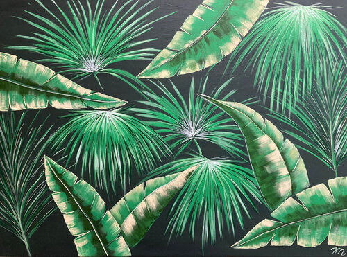 Jungle Tour by Magdolna Juhasz, Painting for Sale on Select