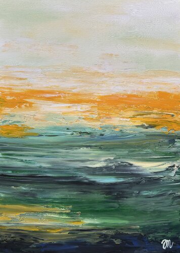 Sunny by Magdolna Juhasz, Painting for Sale on Select