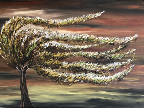 Morning Wind by Magdolna Juhasz, Painting for Sale on Select