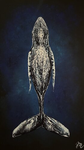 Abyss by Magdolna Juhasz, Painting for Sale on Select