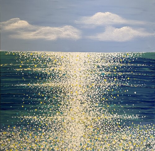 Sun Dance by Magdolna Juhasz, Painting for Sale on Select
