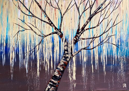 Eiwa by Magdolna Juhasz, Painting for Sale on Select
