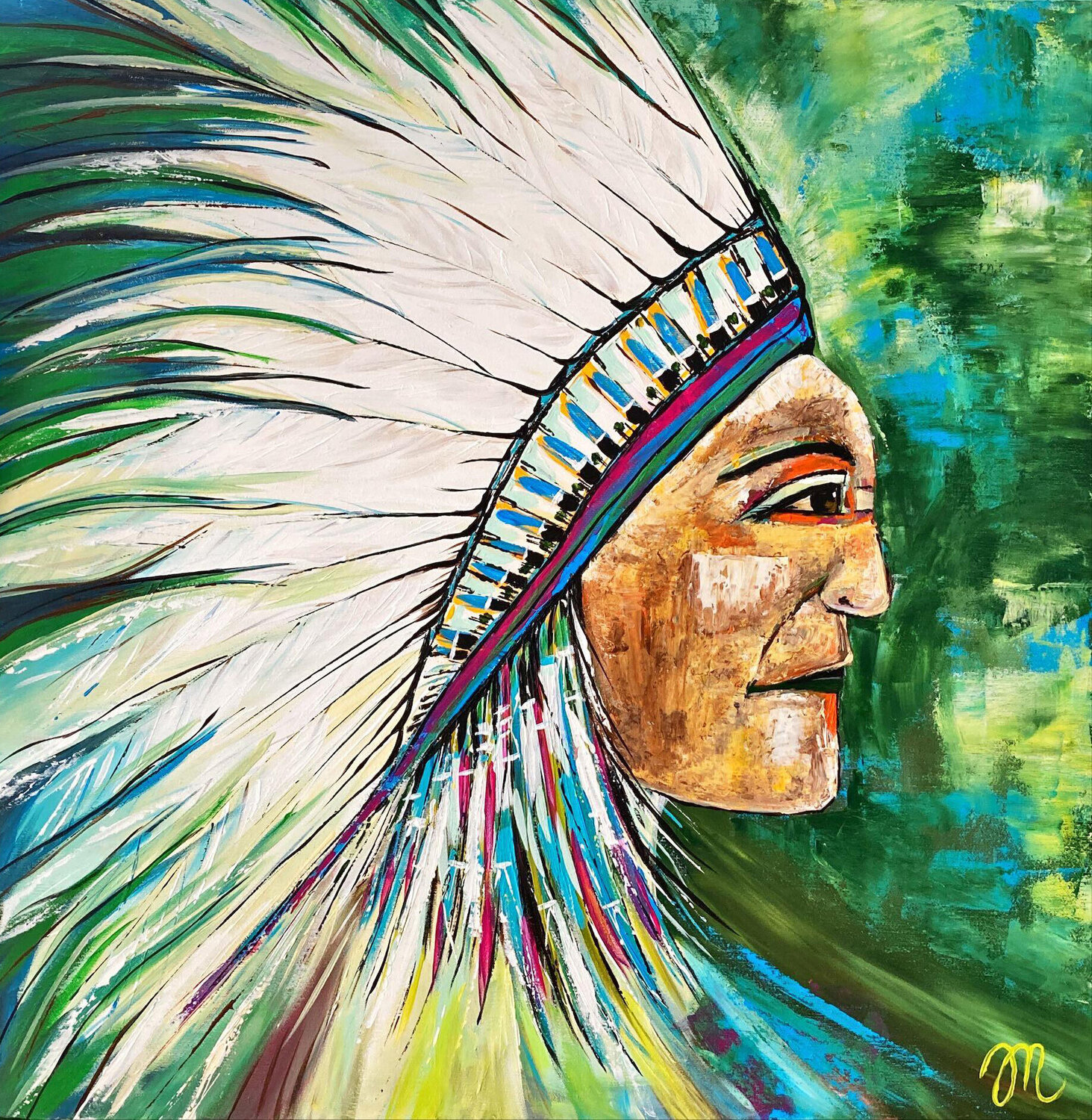 Quiet Magdolna Juhasz Original painting for sale