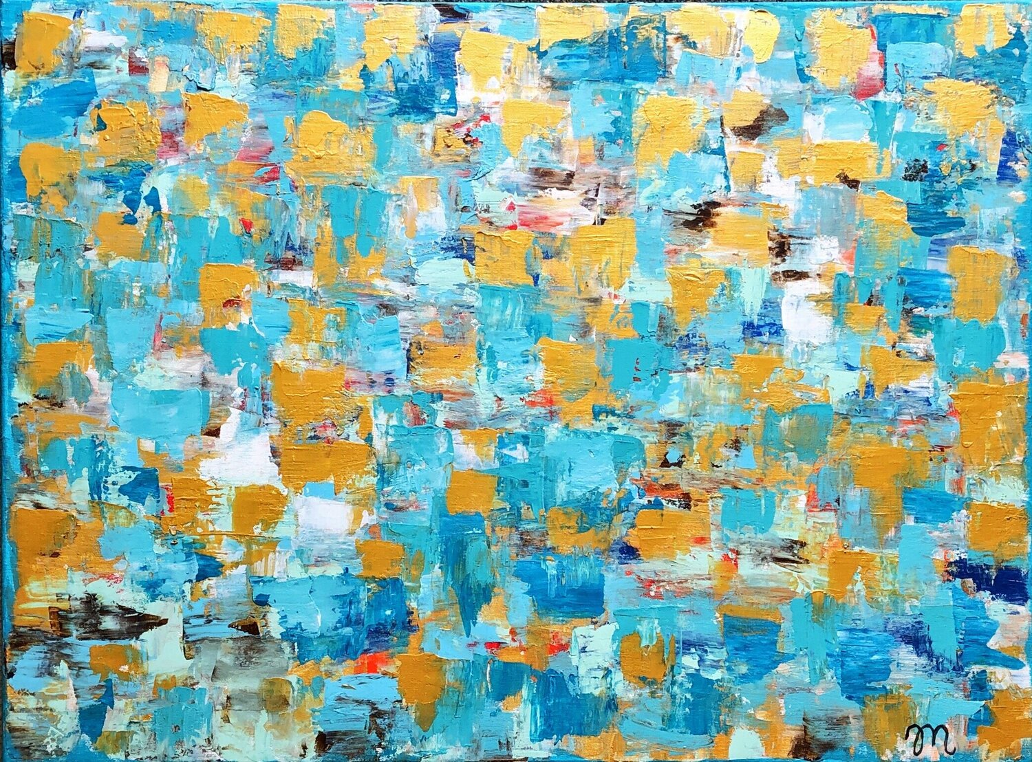 Over There Magdolna Juhasz Original painting for sale