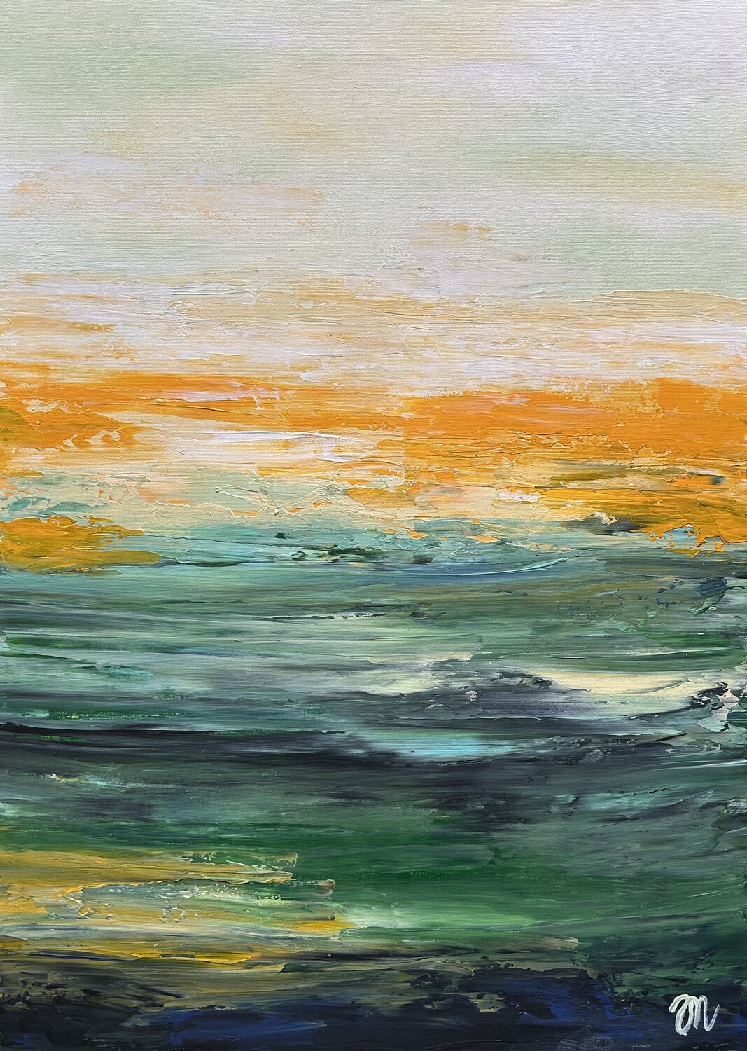 Sunny Magdolna Juhasz Original painting for sale