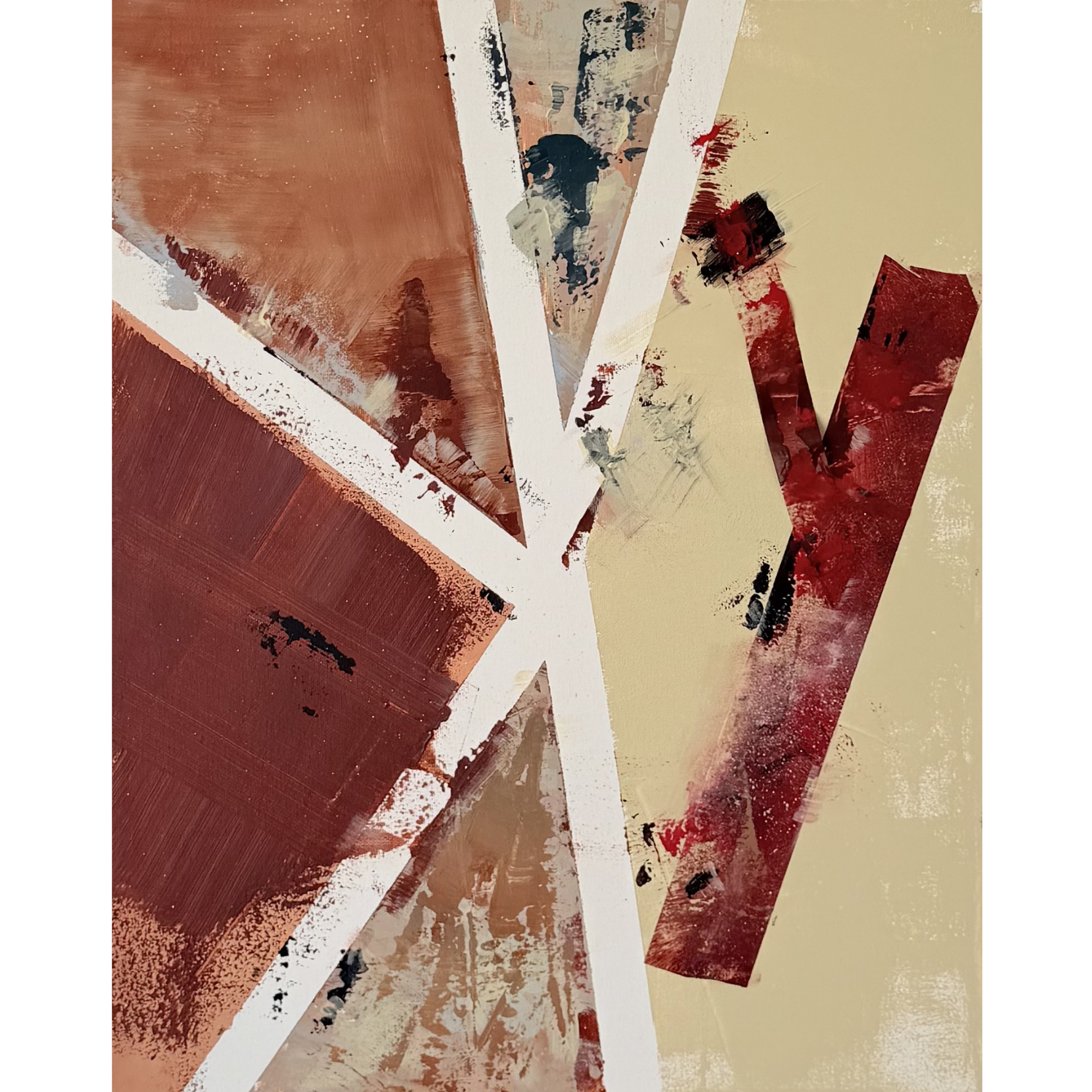 damage.control Restless Sky Original painting for sale