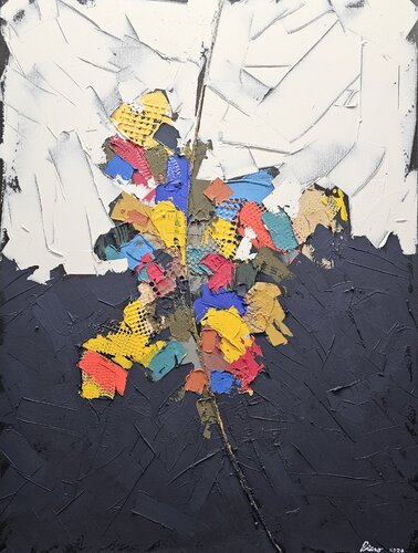 La composizione della materia by Piero Lombardi, Painting for Sale on Select