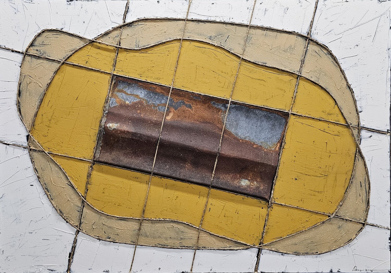 Materia - spirito Piero Lombardi Original painting for sale