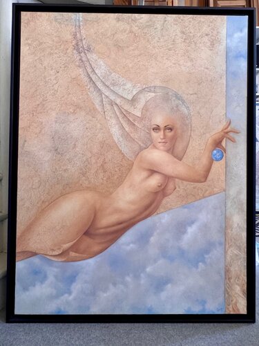 Chrysalide by Gérard Daran, Painting for Sale on Select