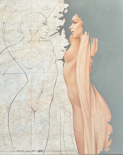 L'équilibre du miroir by Gérard Daran, Painting for Sale on Select