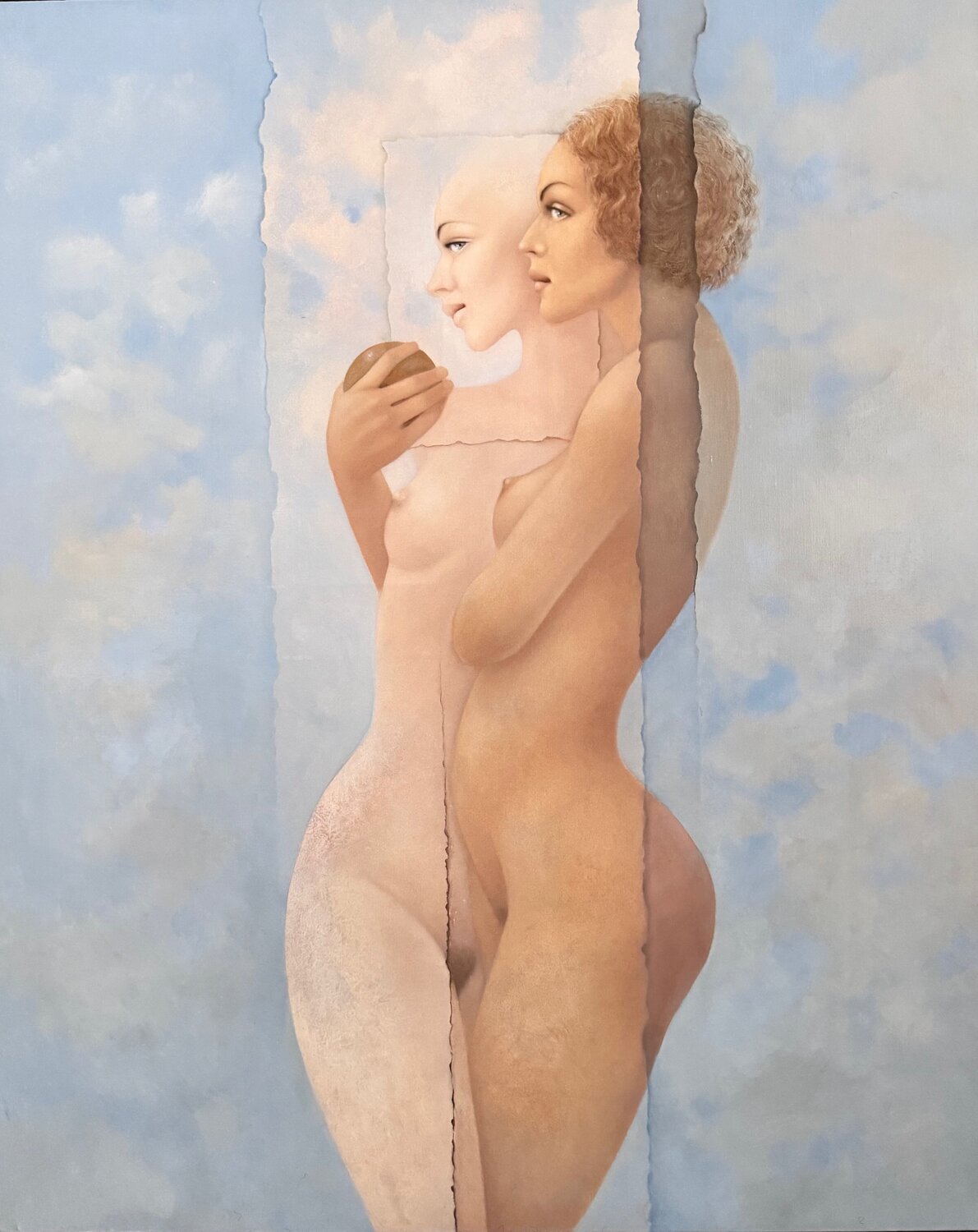 D'un ciel à l'autre Gérard Daran Original painting for sale