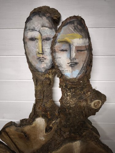 "Zélie et Martin' by VALEUREC, Painting for Sale on Select