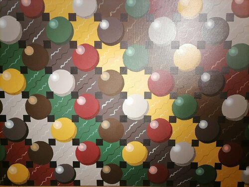 Opus XXII: Chromatic Equilibrium, by Sotiris Christodoulou, Painting for Sale on Select