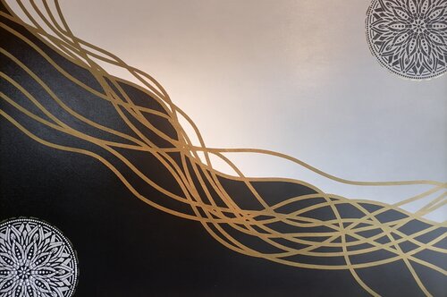 Opus XXV – Radiant Intersections by Sotiris Christodoulou, Painting for Sale on Select