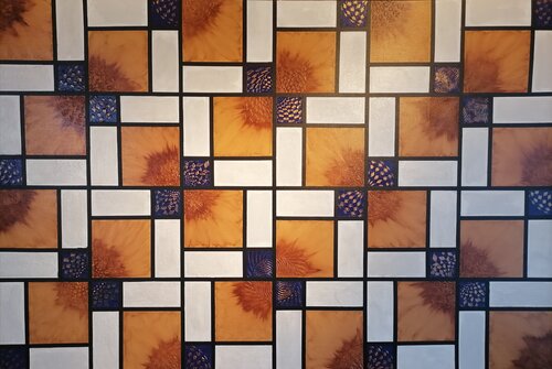 Opus XXVI – Solar Lattice by Sotiris Christodoulou, Painting for Sale on Select