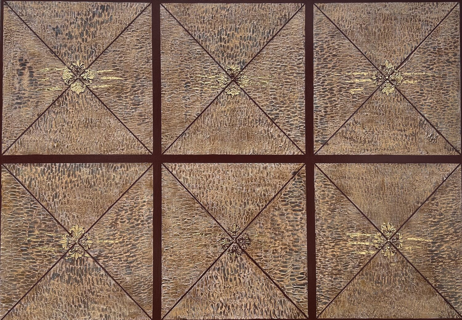 Opus IX – Radiant Grid Eclipse Sotiris Christodoulou Original painting for sale