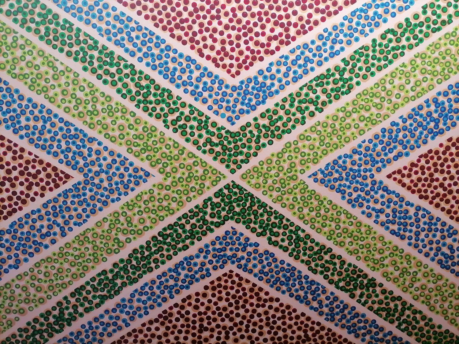 Opus XX – Chromatic Cross Sotiris Christodoulou Original painting for sale