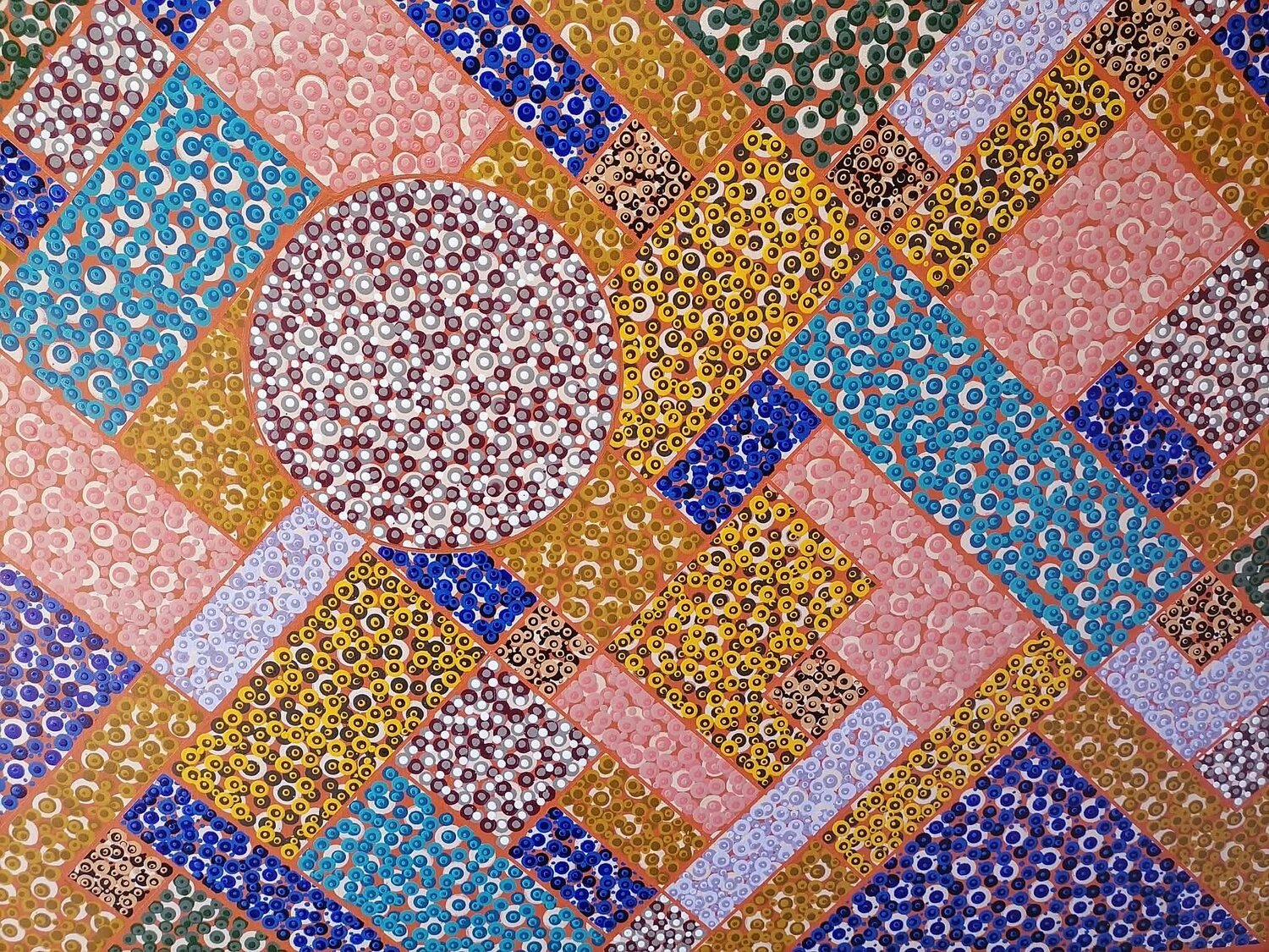 Opus XXI – Symmetry of Energy Sotiris Christodoulou Original painting for sale