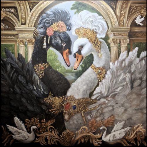 Coeur d’Opposes by Painting Queen, Painting for Sale on Select