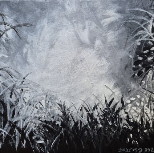 Black & White View by Sharon Perry Turbiner - Sharon's Art, Painting for Sale on Select