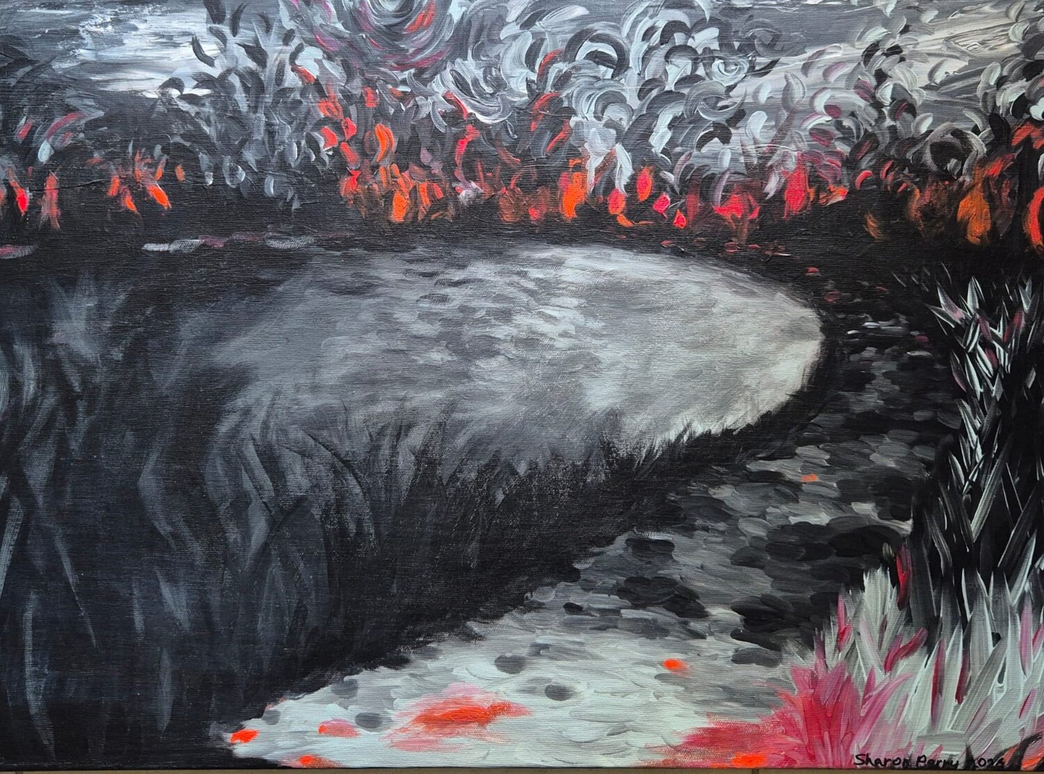7 October 2023 Sharon Perry Turbiner - Sharon's Art Original painting for sale