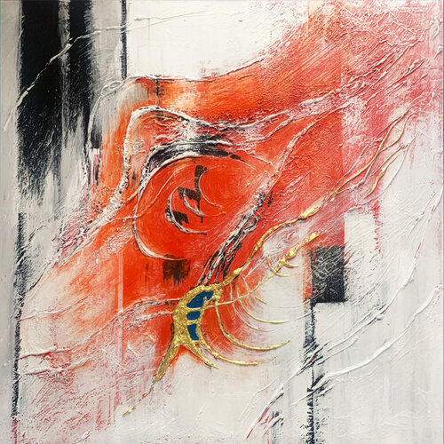 La donna velata by Patrizia Cognetti, Painting for Sale on Select